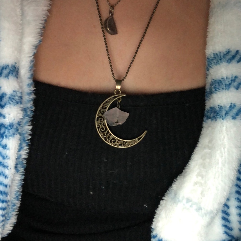Moon necklace